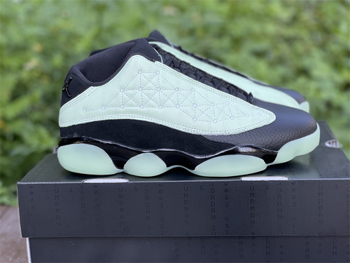 Pure original version_ Air Jordan 13 Low _Singles Day_ luminous effect_ the item number_ DM0803-300_ full code shipment 40-47.5-8a219a78